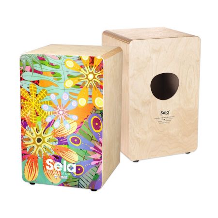 CAJON SELA Art Series Flower Power SE 179