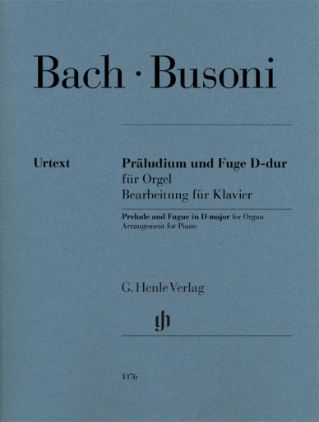 BACH J.S./BUSONI:PRELUDE AND FUGUE IN D-DUR BWV 532 FOR PIANO