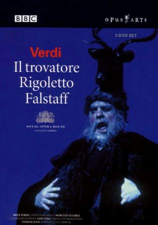 VERDI:IL TROVATORE/RIGOLETTO/FALSTAFF 3DVD SET/HVOROSTOVSKY