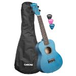 CASCHA Concert Ukulele Linden Blue incl.bag CUC103