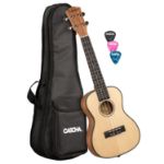 CASCHA Concert Ukulele Spruce Solid Top incl.bag HH 2151