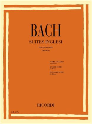 BACH J.S.:ENGLISH SUITES FOR PIANO ( MUGELLINI)