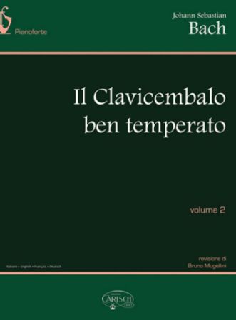 BACH J.S.:IL CLAVICEMBALO BEN TEMPERATO VOL.2 WTK (MUGELLINI)