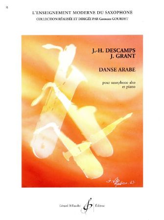 DESCAMPS:DANSE ARABE SAXOPHONE AND PIANO