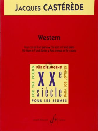 CASTEREDE:WESTERN FOR HORN IN F AND PIANO