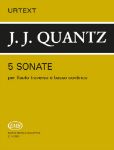 QUANTZ:5 SONATE FLUTE AND PIANO