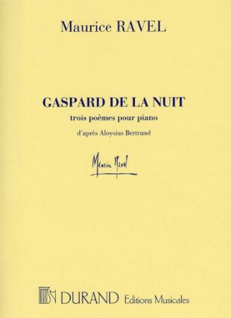 RAVEL:GASPARD DE LA NUIT PIANO