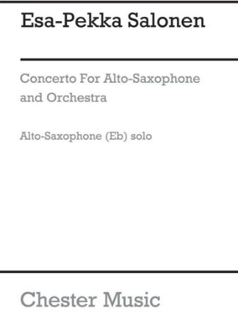 ESA-PEKKA SALONEN:CONCERTO FOR ALTO SAXOPHONE