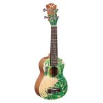 CASCHA Soprano Ukulele Leafy incl.bag HH 2602