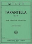 MILDE:TARANTELLA OP.20 FOR BASSOON AND PIANO