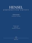 HENSEL F.:OSTERSONATE FOR PIANO AND FASCIMILE