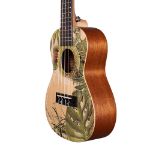 CASCHA Concert Ukulele Leafy incl.bag HH 2606