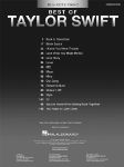 BEST OF TAYLOR SWIFT BIG-NOTE PIANO