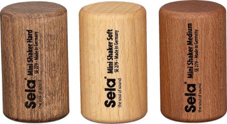 SELA Mini Shaker Set (Soft, Medium, Hard) SE 279