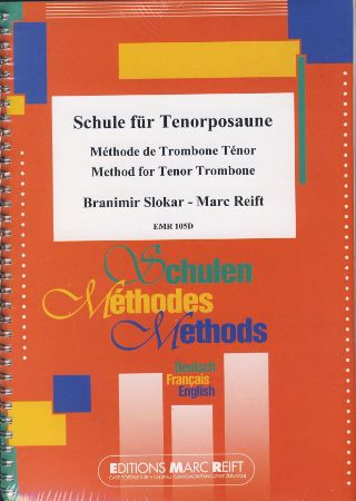 SLOKAR/REIFT:METHOD FOR TENOR TROMBONE BASS CLEF