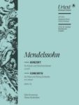 MENDELSSOHN:CONCERTO FOR PIANO A-MOLL MWV 02 PIANO REDUCTION