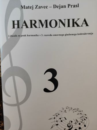 ZAVEC M.;PRASL D.:HARMONIKA 3 ZA 3.RAZRED HARMONIKE