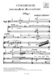 CONSTANT:CONCERTANTE SAXOPHONE ALTO ET PIANO