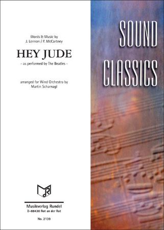 SCHARNAGL/BEATLES:HEY JUDE CONCERT BAND