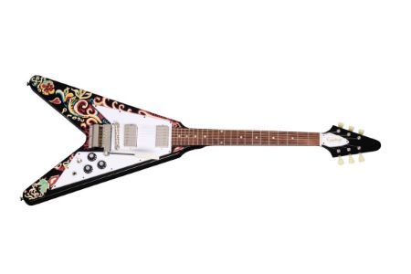 EPIPHONE ELEKTRIČNA KITARA Jimi Hendrix Love Drops Flying V incl. Hard case