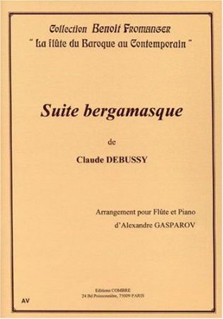 DEBUSSY:SUITE BERGAMASQUE FLUTE ET PIANO