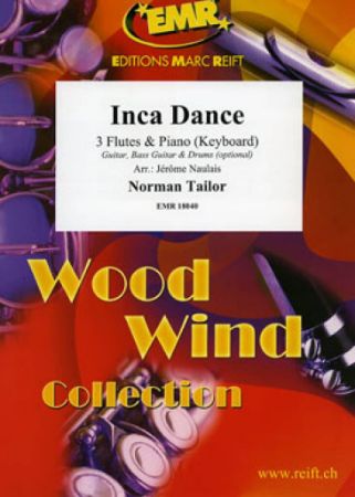 TAILOR/NAULAIS:INCA DANCE 3 FLUTES & PIANO