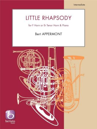 APPERMONT:LITTLE RHAPSODY FOR F HORN OR Eb HORN & PIANO