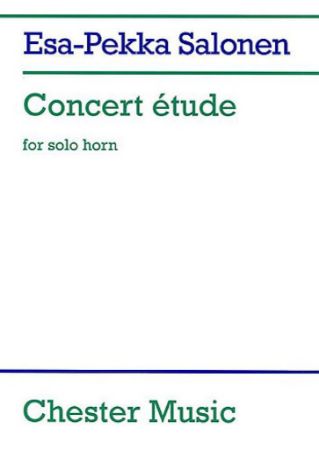 SALONEN:CONCERT ETUDE FOR SOLO HORN