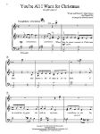 THOMPSON:CHRISTMAS PIANO SOLOS THIRD GRADE