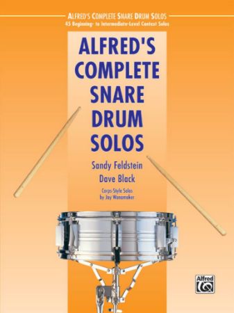 BLACK:ALFRED'S COMPLETE SNARE DRUM SOLOS