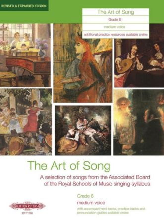 THE ART OF SONGS MEDIUM VOICE GRADE 6 + ONLINE