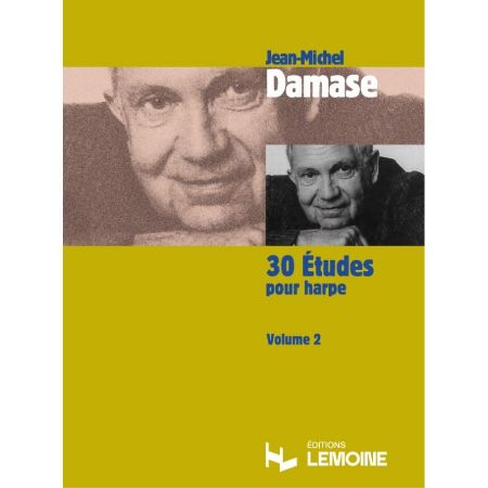 DAMASE:30 ETUDES POUR HARPE VOL.2