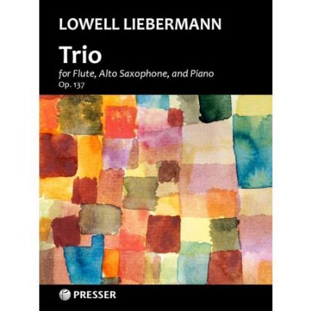 LIEBERMANN:TRIO FOR FLUTE,ALTO SAXOPHONE AND PIANO OP.137