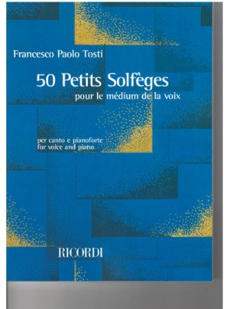 TOSTI:50 PETITS SOLFEGES