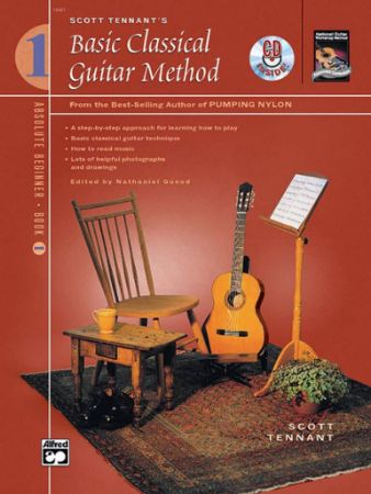 TENNANT:BASIC CLASSICAL GUITAR METHOD 1+ AUDIO ACCESS