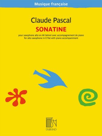 PASCAL:SONATINE SAXOPHONE ALTO AND PIANO