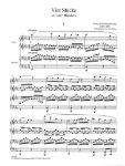 MENDELSSOHN HENSEL F.:FOUR PIECES FOR PIANO DUET