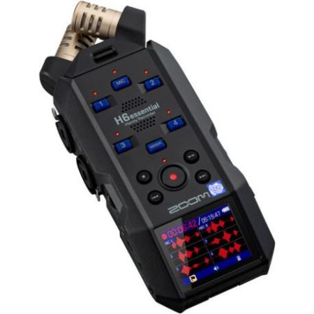 ZOOM H6 ESSENTIAL BLACK 6-TRACK DIGITAL RECORDER