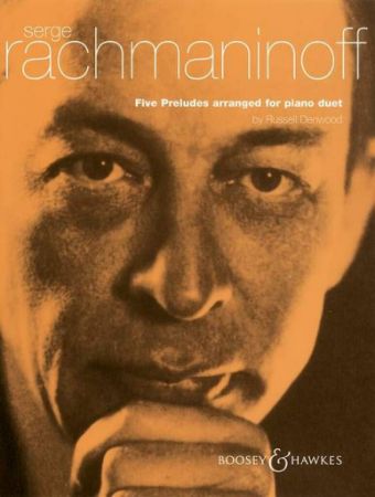 RACHMANINOFF:FIVE PRELUDES ARRANGED FOR PIANO DUET