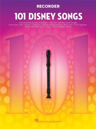 101 DISNEY SONGS RECORDER