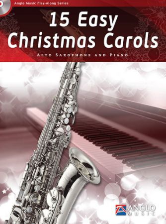 SPARKE:15 EASY CHRISTMAS CAROLS ALTO SAXOPHONE AND PIANO + CD