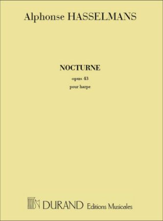 HASSELMANS:NOCTURNE OP.43 POUR HARPE