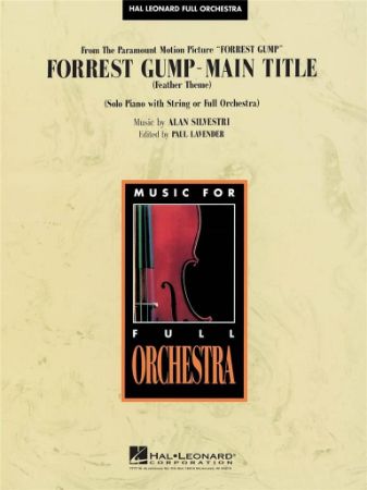 SILVESTRI/LAVENDER:FORREST GUMP-MAIN TITLE FULL ORCHESTRA