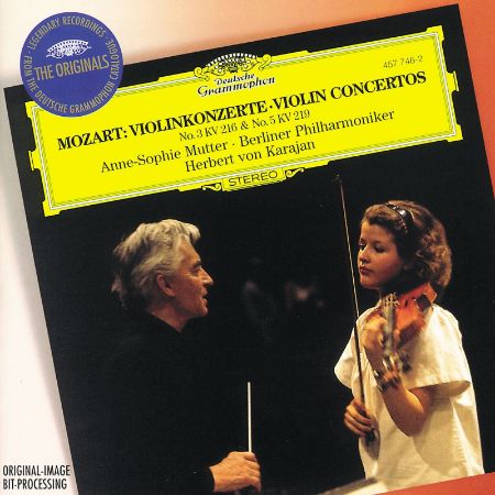 MOZART:VIOLINKONZERTE/NO.3 & NO.5/ANNE-SOPHIE MUTTER