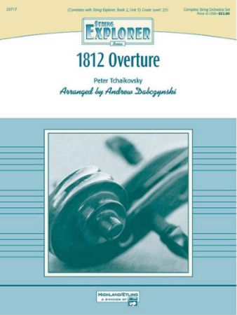 TCHAIKOVSKY/DABCZYNSKI:1812 OVERTURE STRING ORCHESTRA