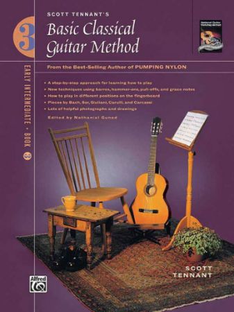 TENNANT:BASIC CLASSICAL GUITAR METHOD BOOK 3