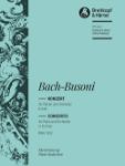 BACH J.S./BUSONI:KONZERT FUR KLAVIER BWV 1052