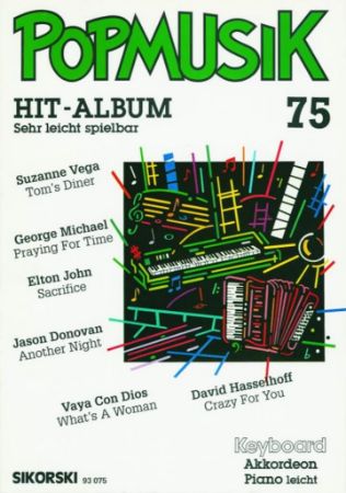 POPMUSIK HIT-ALBUM 75 AKKORDEON OR KEYBOARD