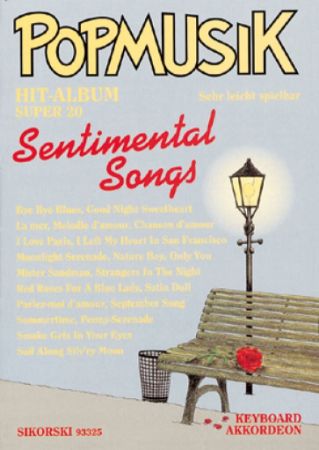 POPMUSIK HIT-ALBUM SUPER 20 SENTIMENTAL SONGS AKKORDEON OR KEYBOARD