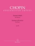 CHOPIN:SONATA H-MOLL OP.58 FOR PIANO